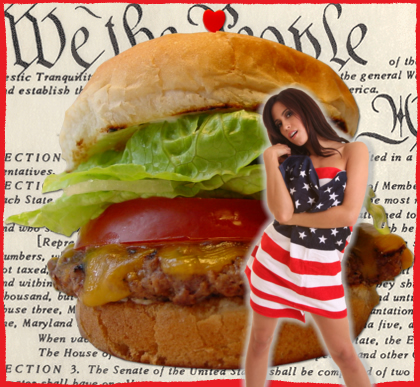 Obama Girl's Burger