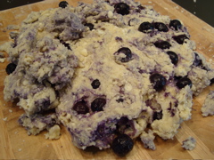Buttermilk Blueberry Scones