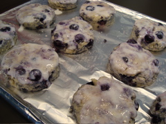 Buttermilk Blueberry Scones