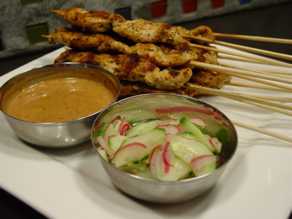 Average Betty's Chicken Satay with Peanut Sauce