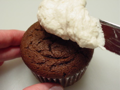 Chocolate Pudding Filled Cupcakes