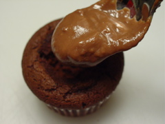 Chocolate Pudding Filled Cupcakes