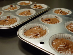 Chocolate Pudding Filled Cupcakes