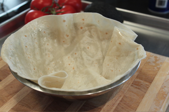 Flour Tortilla Bowl