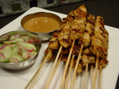 Average Betty's Chicken Satay with Peanut Sauce