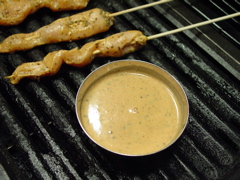 Average Betty's Chicken Satay with Peanut Sauce