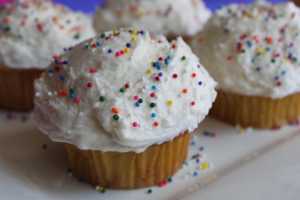 Vanilla Buttermilk Brown Sugar Cupcakes