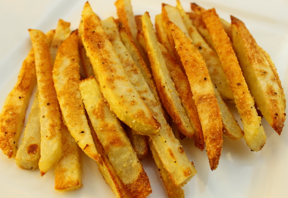 Oven Baked Corn Fries Recipe