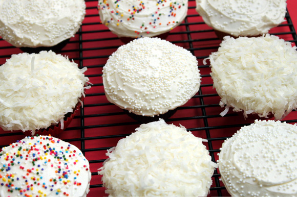 Snowball Cupcakes Recipe