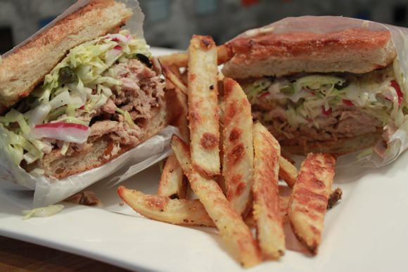 Cajun Pork Sandwich Recipe