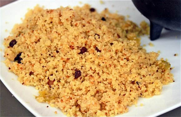 Almond and Dried Fruit Couscous