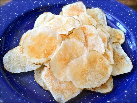 How to Make Microwave Potato Chips