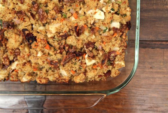 Serve with Sweet and Spicy Cornbread Dressing Recipe