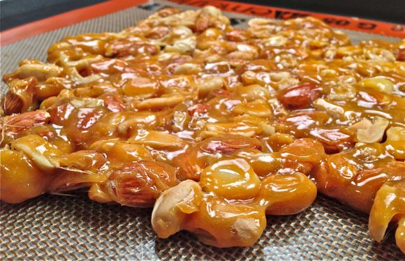 What is a peanut brittle recipe?