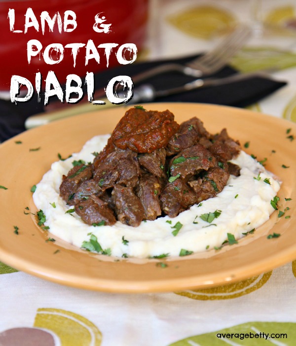 Lamb and Potato Diablo Recipe f/ Shepherd's Pride American Lamb and Idaho Potatoes