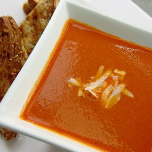 Creamy Tomato Soup and Grilled Cheese Recipe