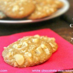 White Chocolate Macadamia Nut Cookies Recipe