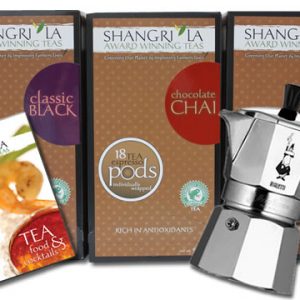 Shangri La Tea Espresso Pods Giveaway!