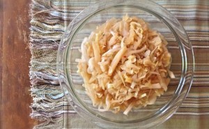 Apple Onion Sauerkraut Recipe