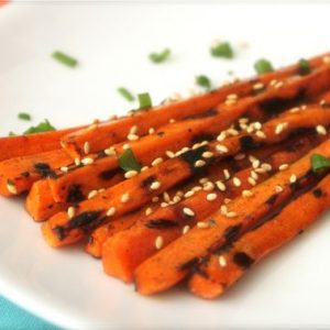 Sesame Ginger Grilled Carrots Recipe
