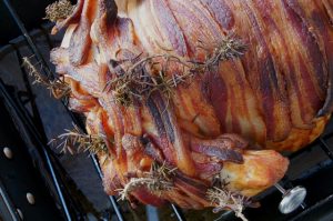 Bacon Wrapped Turkey - cookingontheweekends.com