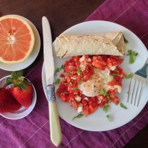 National Nutrition Month and Salsa Simmered Eggs Recipe