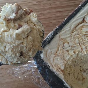 Shortbread Caramel Swirl Ice Cream Recipe