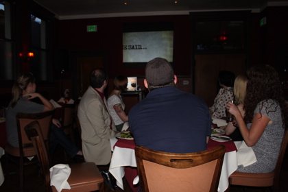 Screening at The Edendale Grill