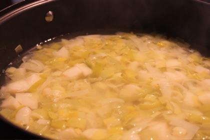 Julia Child's Leek and Potato Soup
