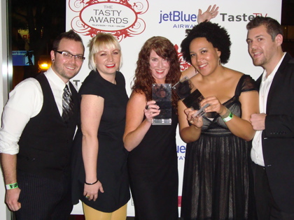 Team Average Betty at the Tasty Awards