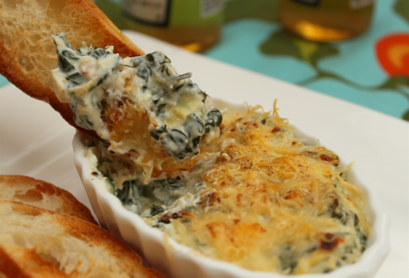 Get the Spinach Artichoke Dip Recipe!
