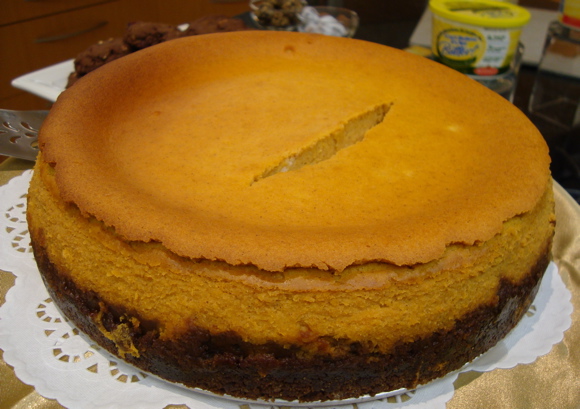 Holiday Pumpkin Cheesecake