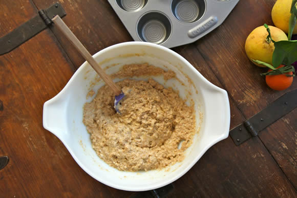 Huckleberry's Blueberry Bran Muffins