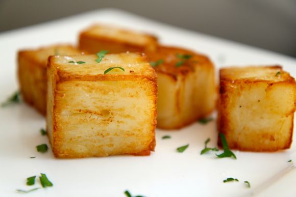 Get the Buttermilk Pave Potato Recipe