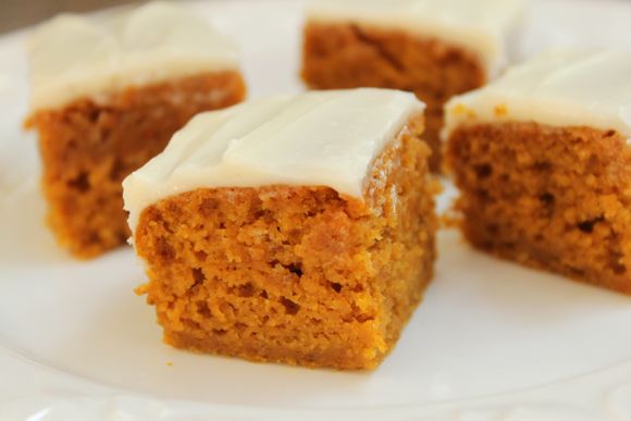 Get the Pumpkin Bars Recipe