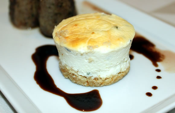 Adam Cho's Goat Cheese Cheesecake