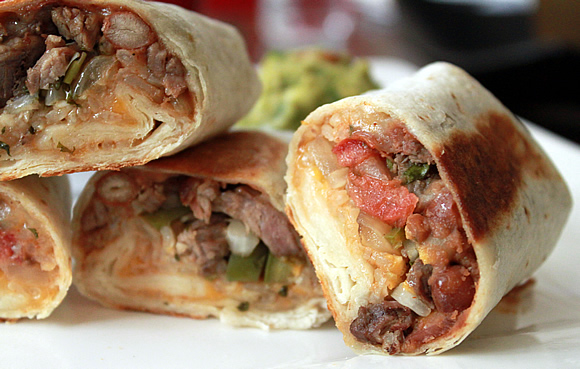 Grilled Steak Burritos Recipe