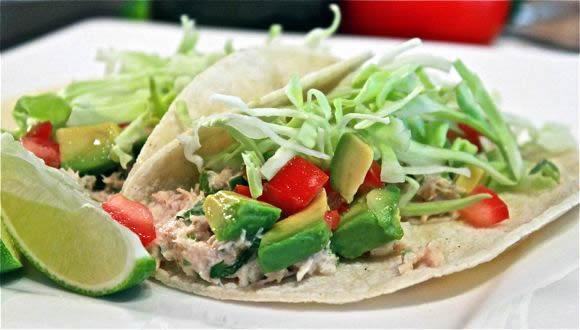 Quickie Taco - Tuna Fish Tacos Recipe