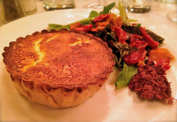 Balthazar Goat Cheese Tart