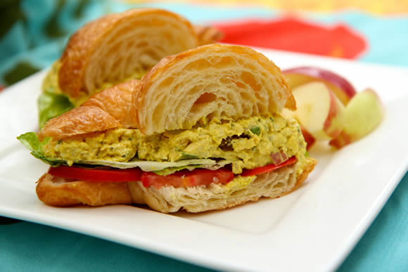 Click for the Curried Chicken Salad Recipe