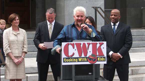 Guy Fieri - Cooking With Kids