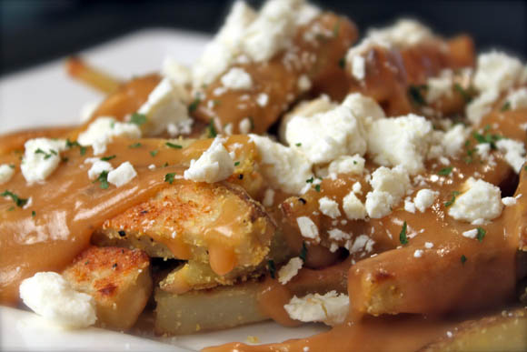 Oven Baked Idaho Potato Poutine Recipe