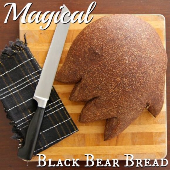 Magical Black Bear Bread at Babble.com