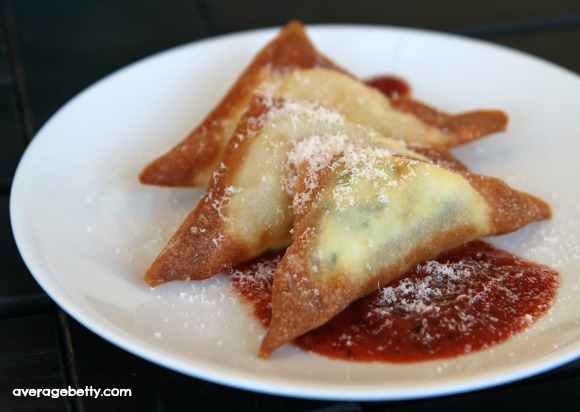 Fried Ravioli with Fire Roasted Tomato Sauce for Farberware