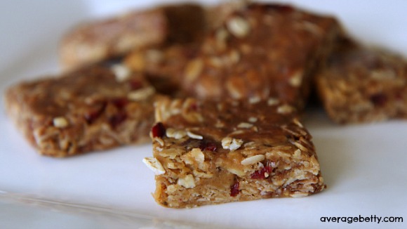 No Bake Granola Bars Recipe