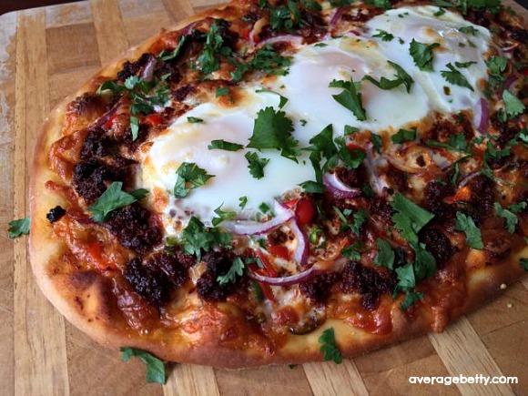 BRINNER! Chorizo and Egg Pizza Recipe f/ Davidson's Safest Choice Eggs