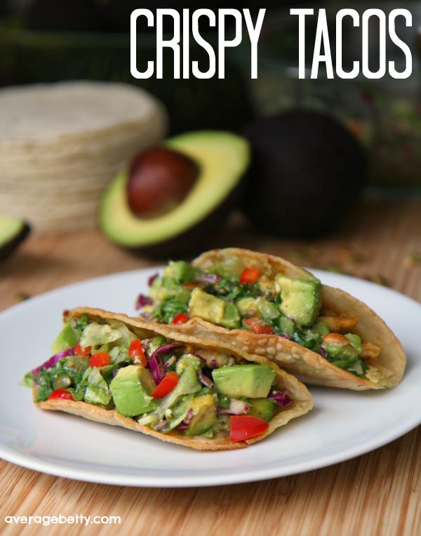 Crispy Tacos Recipe f/ California Avocados