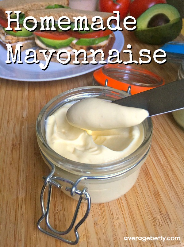 Homemade Mayonnaise Recipe f/ Davidson's Safest Choice Eggs