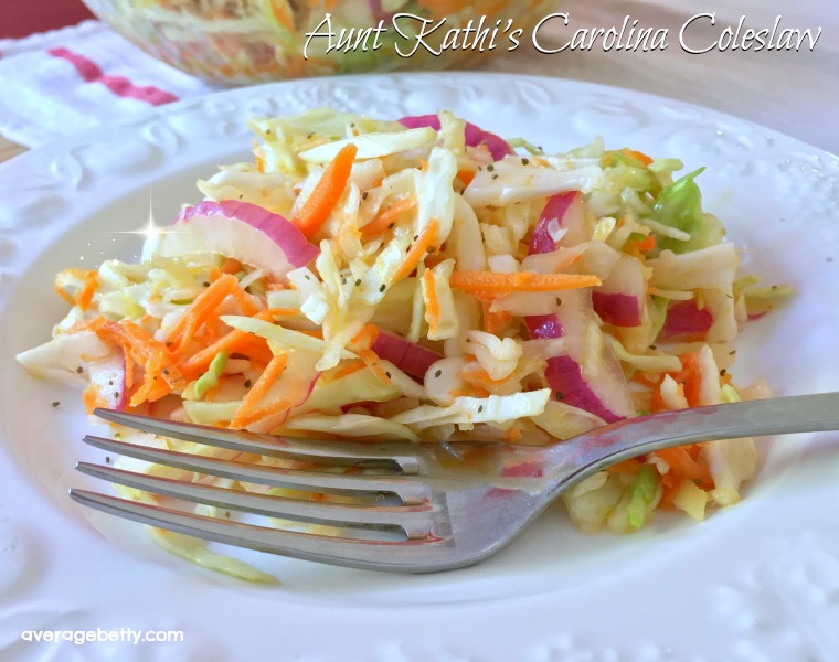 Aunt Kathi's Carolina Coleslaw Recipe Video