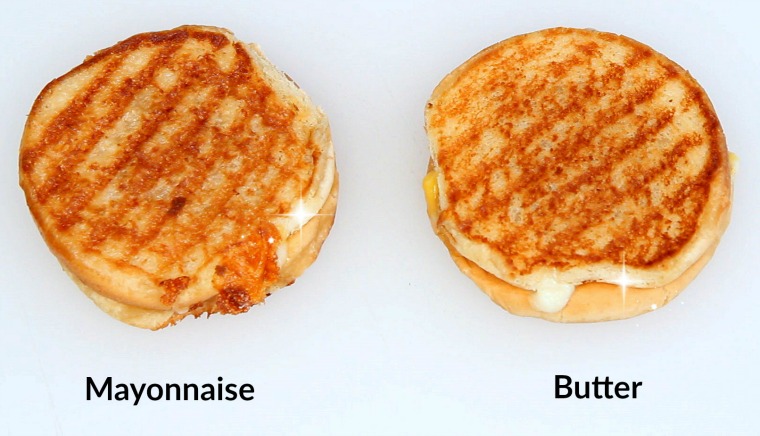 Mayonnaise Grilled Cheese Taste Test Video